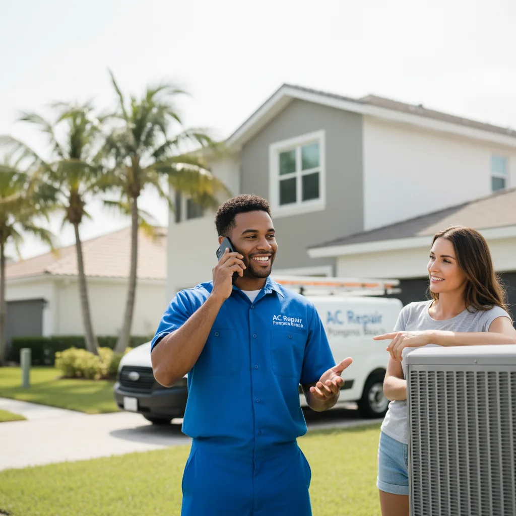 AC Repair Pompano Beach customer support in Jurupa Valley